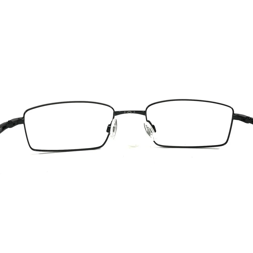 Oakley Eyeglasses Frames Spinner OX3136-0751 Polished Black Wire Rim 51-19-140